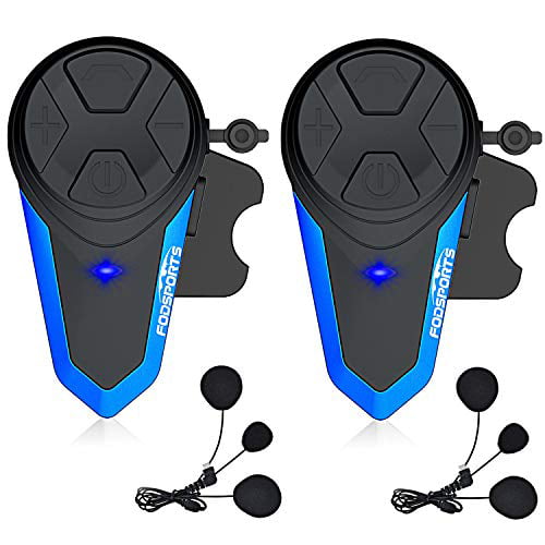 Motorcycle Bluetooth Headset Yaconob BT-S3 1000m Motorcycle Helmet Bluetooth Radio Intercom Wireless Interphone to 2-3 Riders Waterproof/Handsfree/Stereo Music/FM Radio/GPS/MP3）1 Pack 